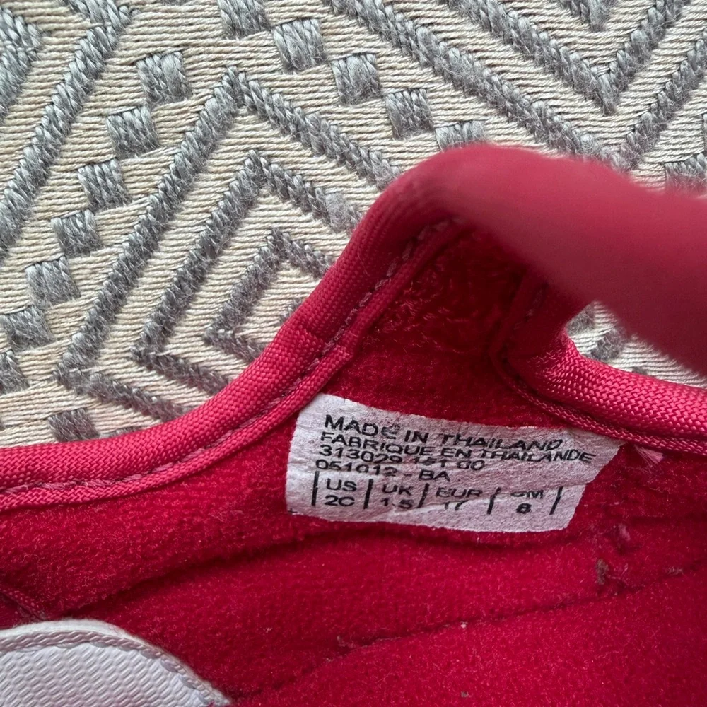 Nike Kids Red Heart Shoes and Pink Heart Gloves
